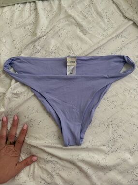 l*space Lilac Low-Rise Bikini Bottom